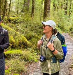 1. Two happy guests on Routeburn Track