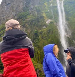 1. Up close with waterfalls Milford Sound Cruise