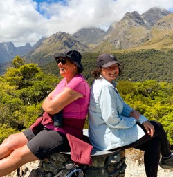 1. Two guests back to back Routeburn Track