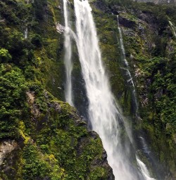 Milford Sound Waterfall