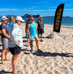Kayak Cathedral Cove 3rd December 2024 2