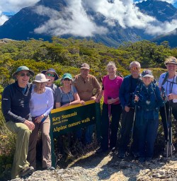 Key Summit on the Routeburn Track hiking tours 