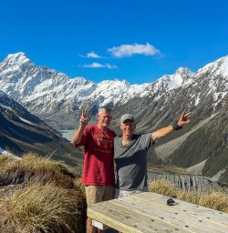 Men Aoraki Mount Cook National Park