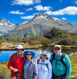 Milford Sound cruise hike Routeburn Track 30 December 2024 10