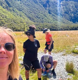 Routeburn Flats in New Zealand