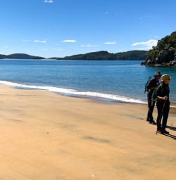 2 Sunny Ulva Island Beach