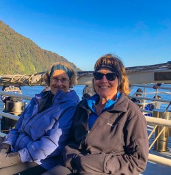Aboard the Milford Sound wanderer