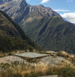Atop of Routeburn track, Otago New Zealand