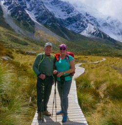 Boardwalks in the Hooker Valley