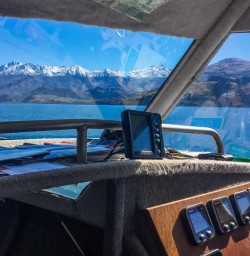 Boat Tour on Lake Wanaka, Otago New Zealand