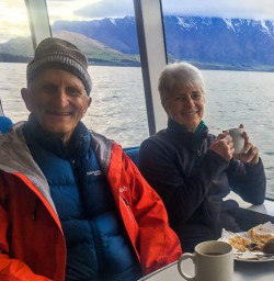 Cruise on Lake Wakatipu, Otago New Zealand