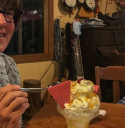 Dessert at Punakaiki, West Coast New Zealand