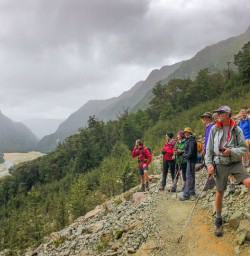 Above routeburn track valley, Otago New Zealand
