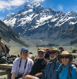 Group of guests at Hooker Lake