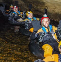 Rafting at Nile River Caves, West Coast New Zealand
