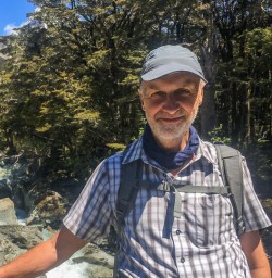 Guest at routeburn track river, Otago New Zealand