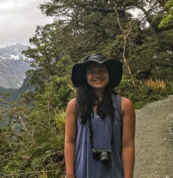 Guest at Routeburn track, Fiordland New Zealand