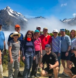 Guided tour up Key Summit