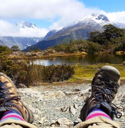 Taking a break at Key Summit