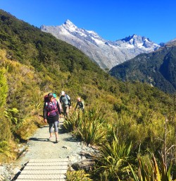 2 hiking routeburn track fiordland southland