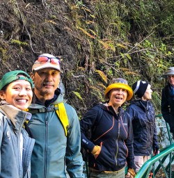 Hiking the beginning of the Routeburn
