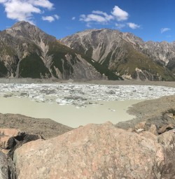 Hooker Lake, Canterbury New Zealand