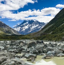 Hooker Valley and Mount Cook