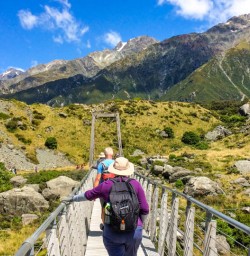 Hooker Valley hike