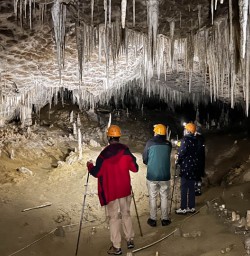 2 Incredible stalagmites and stalactites