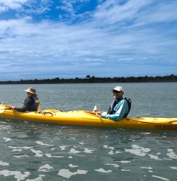 Kayaking tour Okarito Lagoon