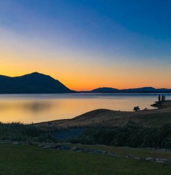 Lake Ohau sunrise