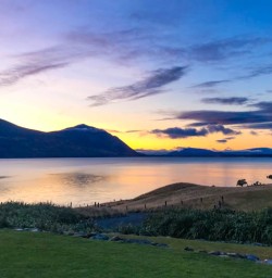 Lake Ohau sunset