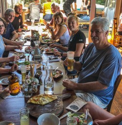 Lunch at Otago, New Zealand