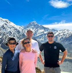 Mount cook national park adventure hiking