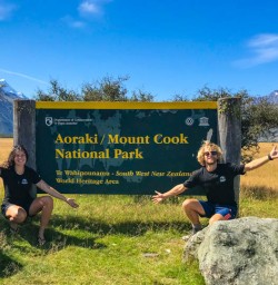 Mount Cook sign