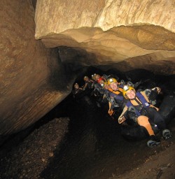 rafting at nile river caves new zealand