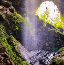 Nile River Caves, West Coast New Zealand