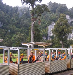Nile River Train at West Coast, New Zealand