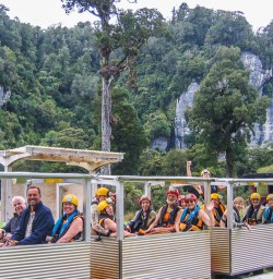 Nile River Train at West Coast, New Zealand