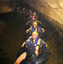 caving at niles river new zealand