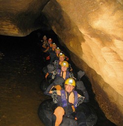 caving experience at nile river new zealand