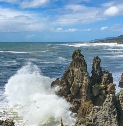 Pancake Rocks West Coast