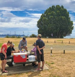 Picnic on Coromandel Coast