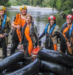 Rafting at Nile River, West Coast New Zealand