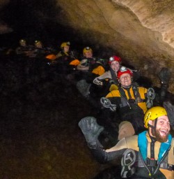 Rafting at Nile River Caves, West Coast New Zealand