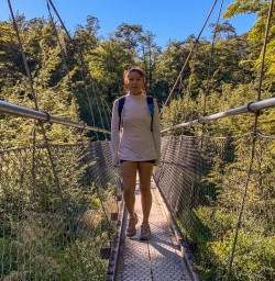 Routeburn track bridge, Otago New Zealand