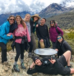 Routeburn track hike Key Summit