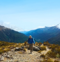 Nearly there! Hiking the Routeburn Track