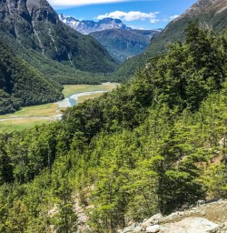 Routeburn Track Valley, Otago New Zealand