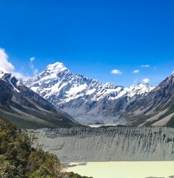 Sealy Tarns hike Mount Cook